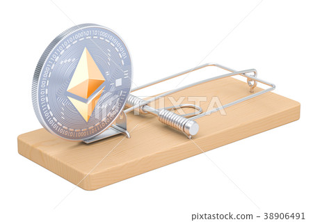 Mousetrap With Ethereum, 3D Rendering - Stock Illustration [38906491 ...