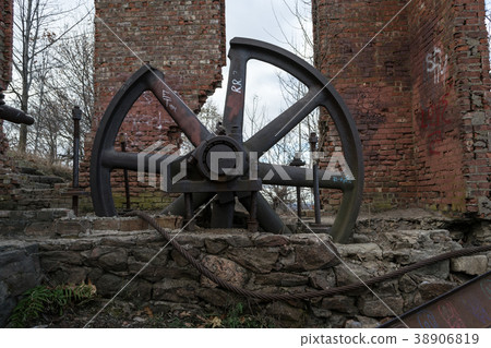 Mount Beacon Incline Railway abandoned engine room 38906819