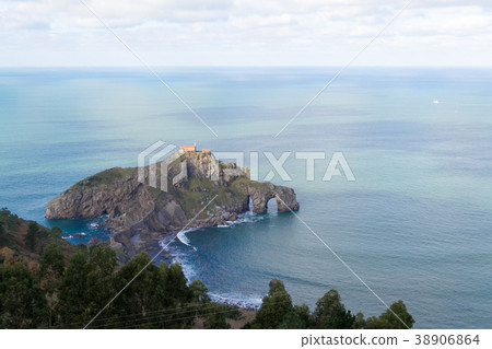 Scenic view of San Juan de Gaztelugatxe Scenic view of San Juan de Gaztelugatxe 38906864