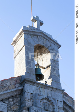 San Juan de Gaztelugatxe on top of an island 38907019