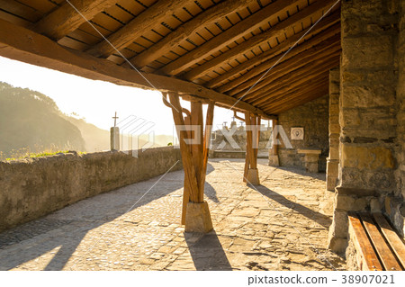 San Juan de Gaztelugatxe on top of an island 38907021