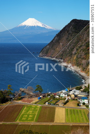 Nishiizuda的富士山（縱向） 38907551