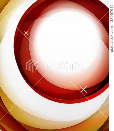 Vector transparent color wave lines abstract Vector transparent color wave lines abstract 38907653