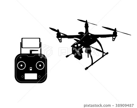 無人機4螺旋槳無線電控制 無人機4螺旋槳無線電控制 38909487