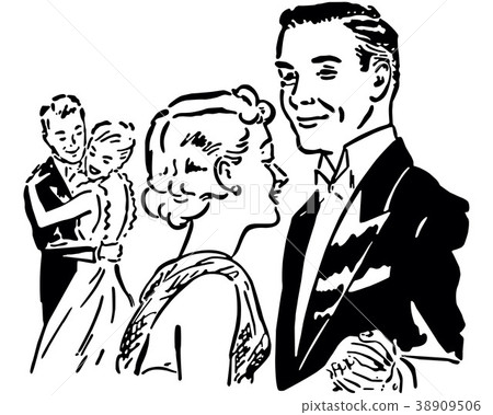 Elegant Dance Couples Elegant Dance Couples 38909506