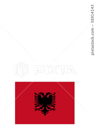 Flag of the world Albania 38914143