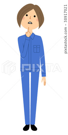 工作服的女人 工作服的女人 38917021
