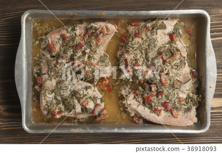 Turkey breast baked Turkey breast baked 38918093