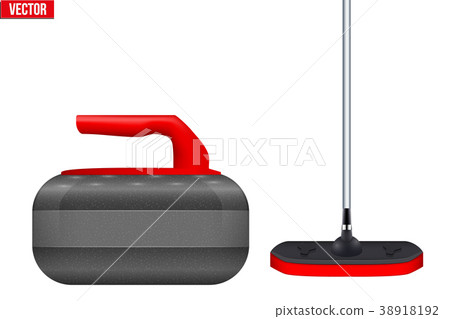 Curling sport equipment 38918192