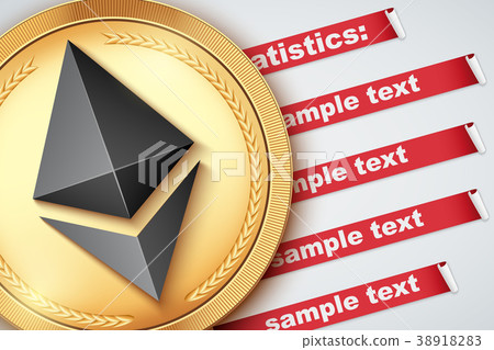 Background of Ethereum Infographic 38918283