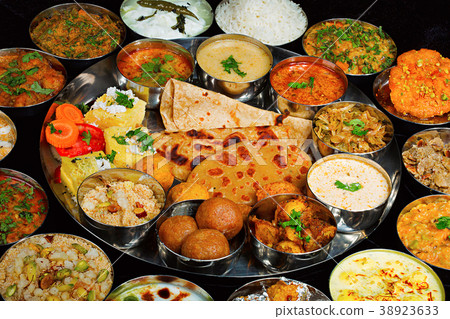 Rajasthani Maharaja Thaali, Pune 38923633