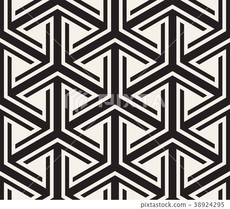 Vector seamless pattern. Modern stylish abstract Vector seamless pattern. Modern stylish abstract 38924295