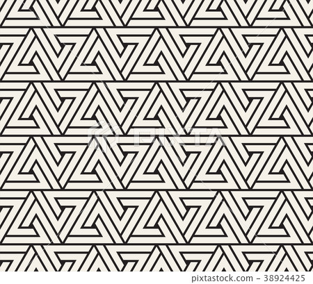 Vector seamless pattern. Modern stylish abstract Vector seamless pattern. Modern stylish abstract 38924425