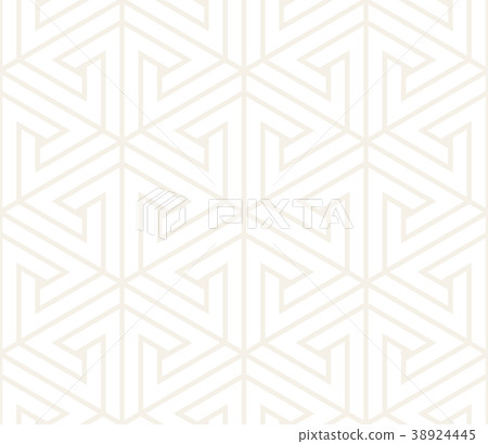 Vector seamless pattern. Modern stylish abstract 38924445