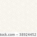 Vector seamless pattern. Modern stylish abstract 38924452