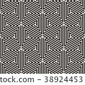 Vector seamless pattern. Modern stylish abstract 38924453