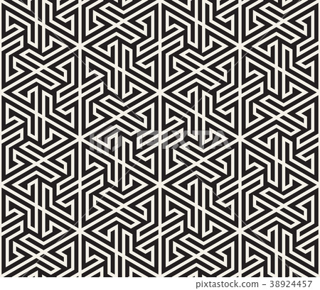 Vector seamless pattern. Modern stylish abstract Vector seamless pattern. Modern stylish abstract 38924457