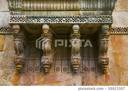 uter wall of Jami Masjid (Mosque)  38925307