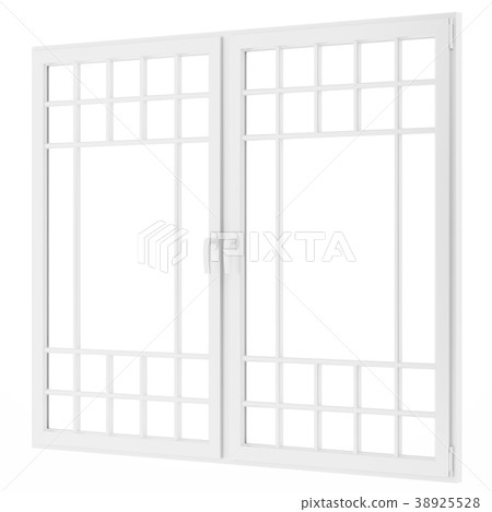 window isolated on white background window isolated on white background 38925528