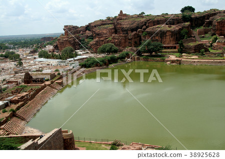 Historic Lake at Badami Historic Lake at Badami 38925628
