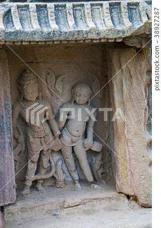 Carved idol of gods on the inner wall Carved idol of gods on the inner wall 38927287