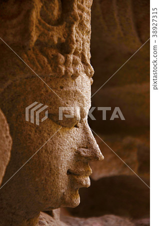 Carved idol on the inner wall of Rani ki vav  38927315