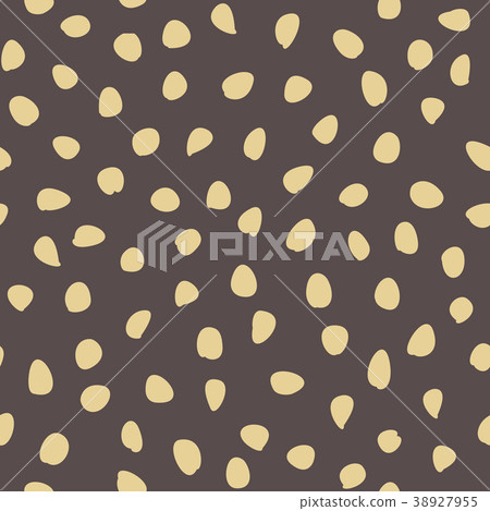 Seamless Vector Background With Random Shapes 38927955
