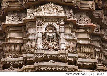 Outer wall of Jhulta Minara Outer wall of Jhulta Minara 38928464
