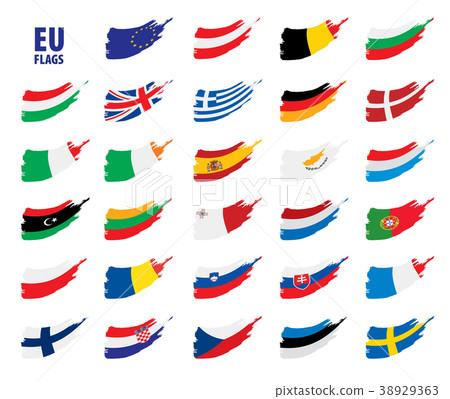 flags of the european union 38929363