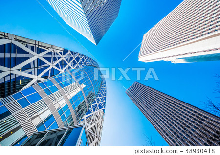 city skyline in Shinjuku, Tokyo, Japan city skyline in Shinjuku, Tokyo, Japan 38930418