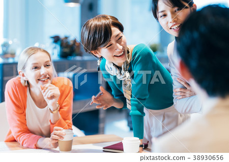 Casual office scene Casual office scene 38930656