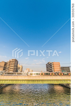 Osaka Cityscape around Kyobashi Japan 38930768