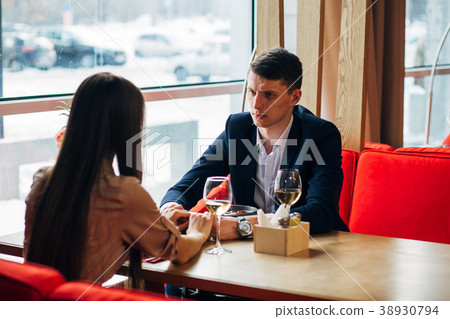Happy young couple taking selfie with smart phone Happy young couple taking selfie with smart phone 38930794