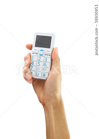 Hand held button mobile telephone. 38930953