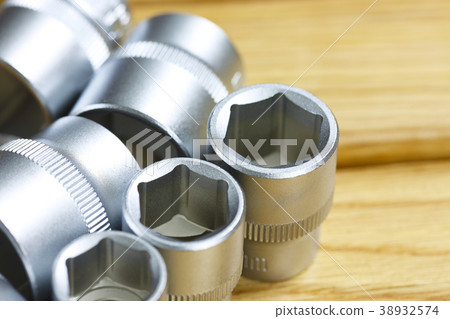 wrenches in mechanic workshop 38932574