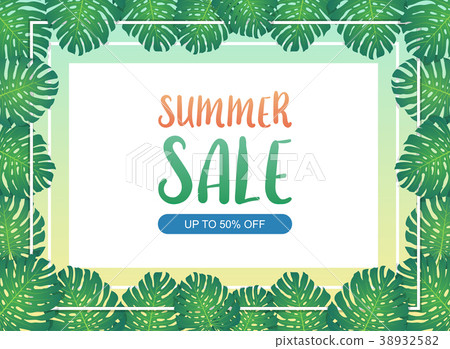 Summer sale background banner 38932582