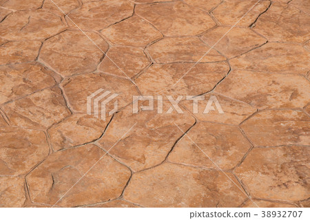 Stamp concrete texture pattern and background. Stamp concrete texture pattern and background. 38932707