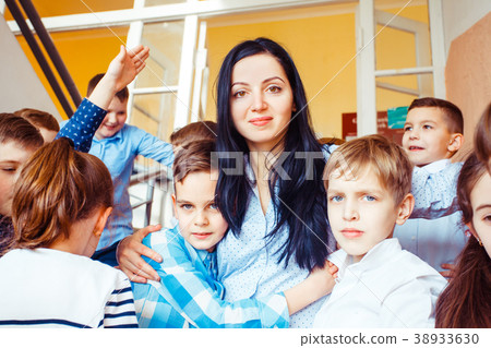 Pupils going on break Pupils going on break 38933630