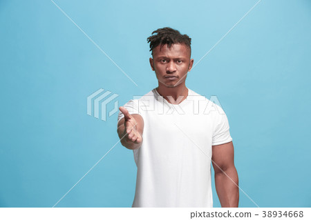 The overbearing afro-american businessman point The overbearing afro-american businessman point 38934668