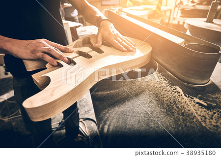 Manufacture of guitars. Manufacture of guitars. 38935180