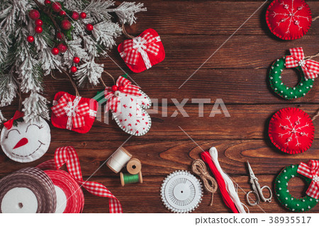felt Christmas decorations felt Christmas decorations 38935517
