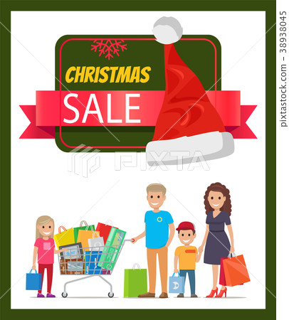 Christmas Sale Promo Banner Vector Illustration Christmas Sale Promo Banner Vector Illustration 38938045