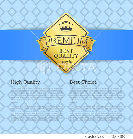 High Quality Choice Golden Label Guarantee Sticker High Quality Choice Golden Label Guarantee Sticker 38938061