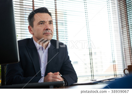 Conducting business meeting Conducting business meeting 38939067