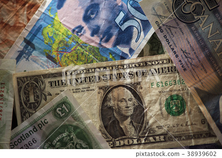 World banknotes and economy 38939602