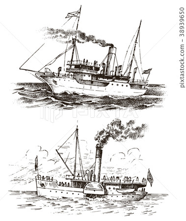 Sailboat in the sea, summer adventure, active 38939650