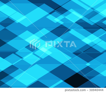 Geometric blue abstract background. 38940444
