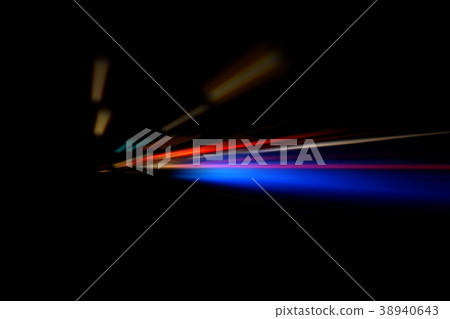 Blurry Illumination and night lights, motion blur 38940643