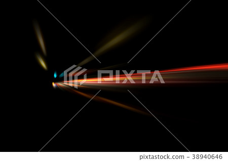 Blurry Illumination and night lights, motion blur 38940646