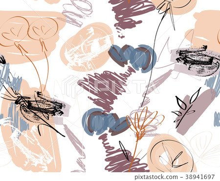 Abstract seamless pattern 38941697